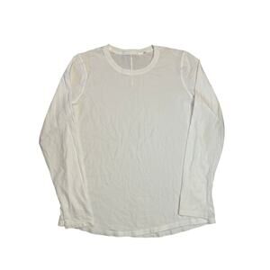 Lululemon Long Sleeve Tee Shirt WHITE 8/10